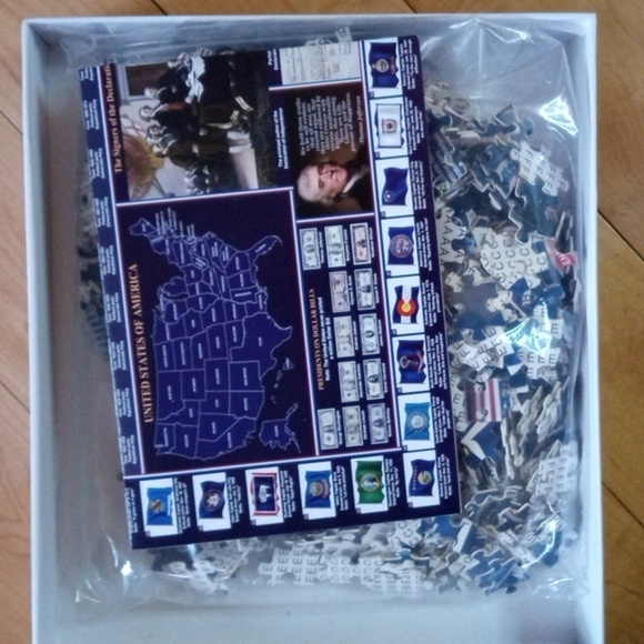 Puzzle "History of the United States" NIB - Picture 3 of 3